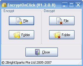 Proteggere i nostri file con EncryptOnClick