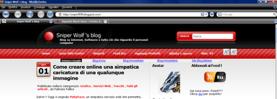 Bellissimo dark theme per Firefox