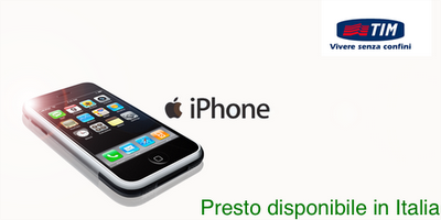 iPhone in Italia con TIM!
