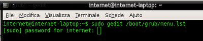 Come modificare il sistema operativo predefinito di avvio in GRUB