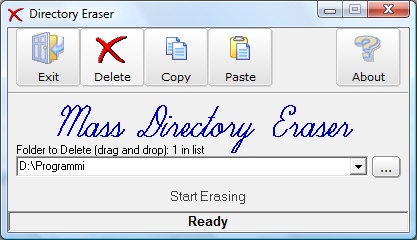 Mass Directory Eraser