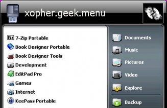 Organizza la tua pen drive con Geek.Menu