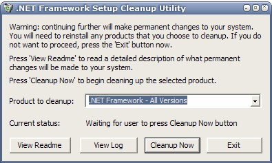 Come disinstallare senza avere problemi il Framework .NET di Microsoft