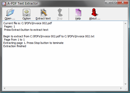 Estrarre il testo da un file PDF con A-PDF Text Extractor