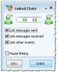 Spiare le conversazioni con Linked Chats