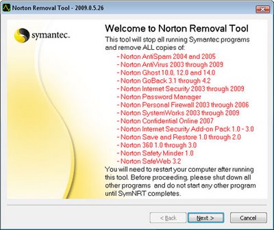 Come disinstallare completamente Norton Antivirus