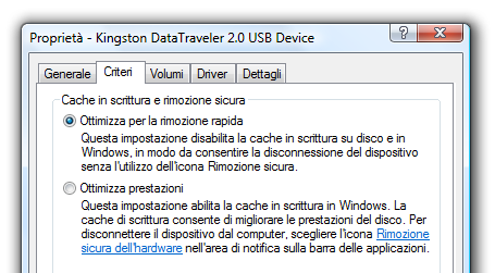 Come rimuovere USB in completa sicurezza senza richiedere l'autorizzazione a Windows