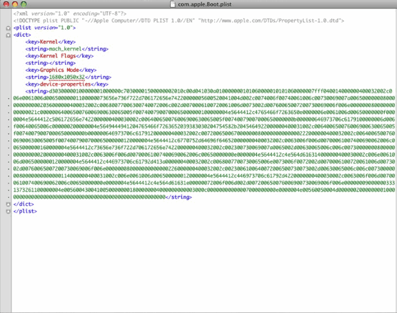 com.apple.Boot.plist