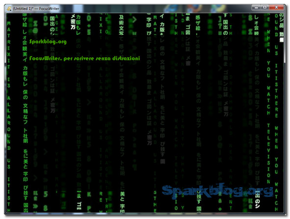 FocusWriter, per scrivere senza distrazioni