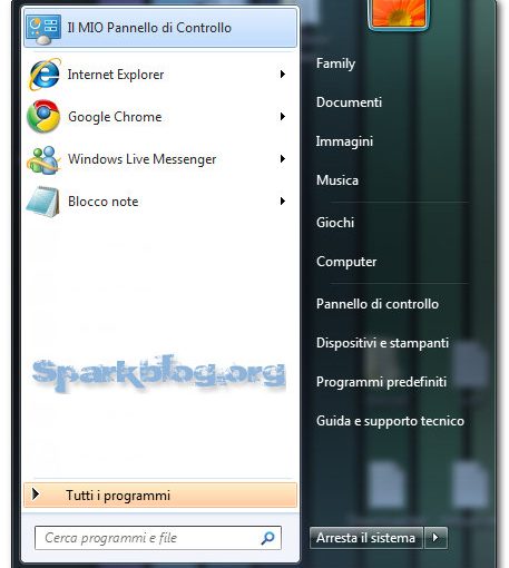 Come creare un semplice Pannello di controllo personale in Windows