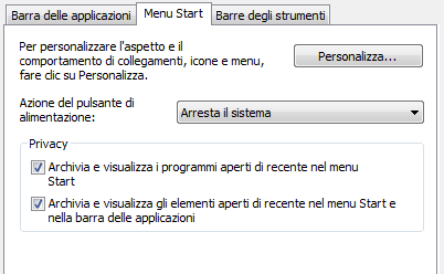 Come cambiare le impostazioni del pulsante di alimentazione su Windows 7/Vista
