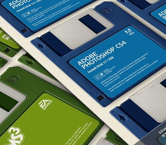 The Sims 3 e Adobe Photoshop se si ritornasse ai Floppy Disk