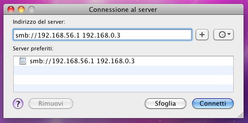 Connessione Fase 1