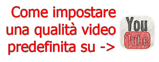 Come impostare una qualità video predefinita su YouTube