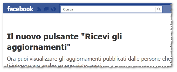 Come aggiungere e/o rimuovere il pulsante “Ricevi gli Aggiornamenti” su Facebook