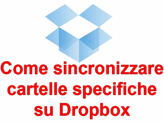 Come sincronizzare cartelle specifiche su Dropbox