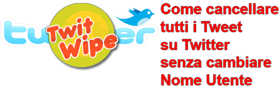 Come cancellare tutti i Tweet su Twitter senza cambiare Nome Utente