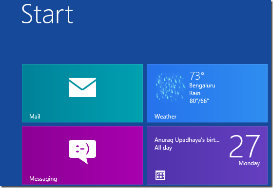 Come rinominare un account email su Windows 8